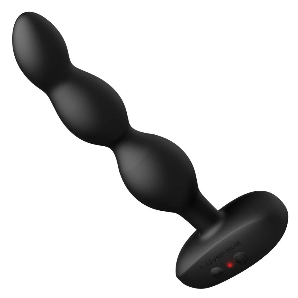 Lovense Ridge App Controlled Rotating and Vibrating Anal Beads Vibrator