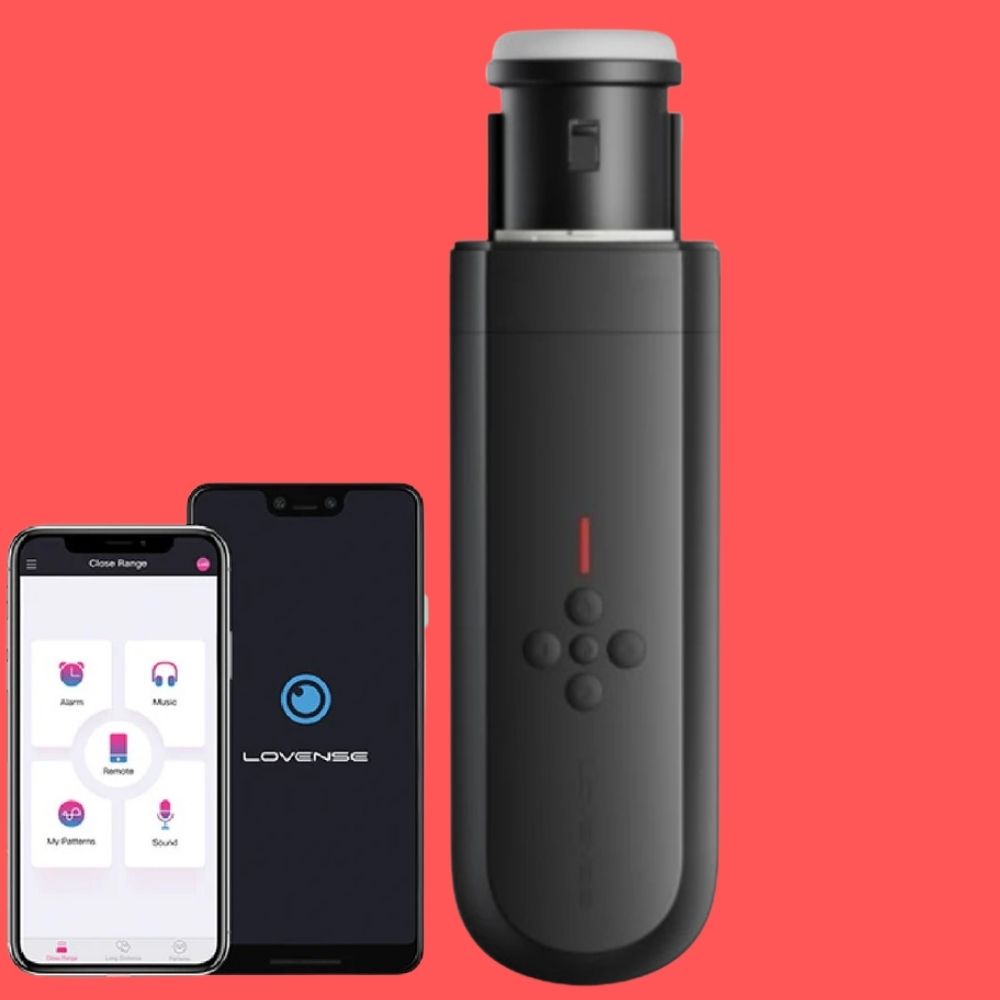 Lovense Solace App-Controlled Automatic Thrusting Masturbator