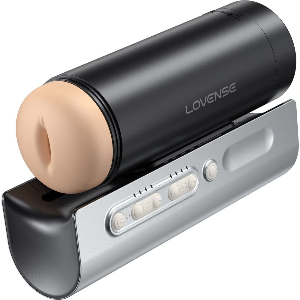 Lovense Solace Pro AI Destekli Telefon Kontrollü İleri Geri Hareketli Mastürbator