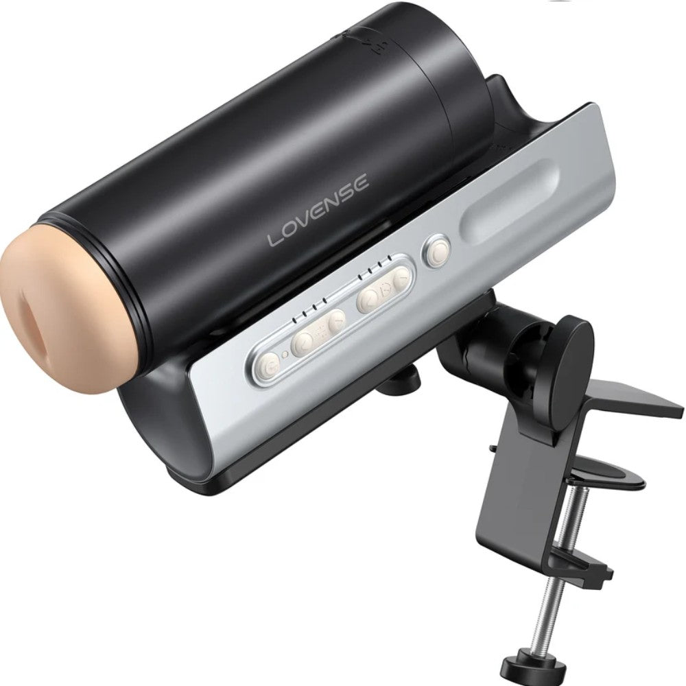 Lovense Solace Pro AI Destekli Telefon Kontrollü İleri Geri Hareketli Mastürbator