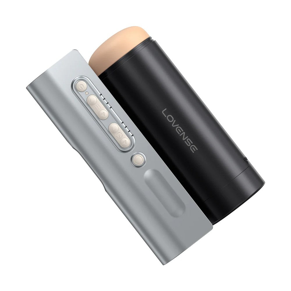 Lovense Solace Pro AI Destekli Telefon Kontrollü İleri Geri Hareketli Mastürbator