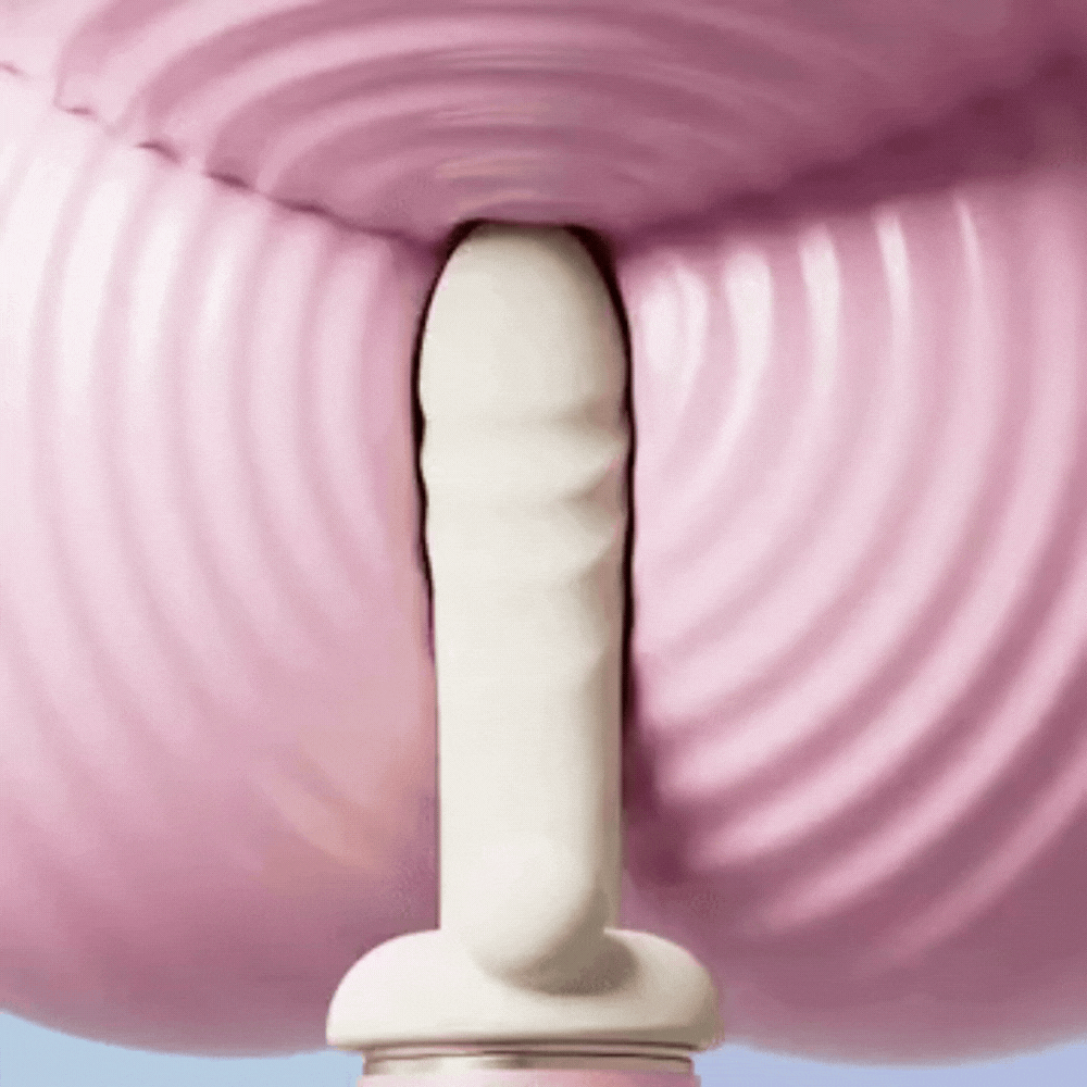 Lovense Spinel Telefon Kontrollü Isıtmalı Hareketli Dildo Seks Makinesi