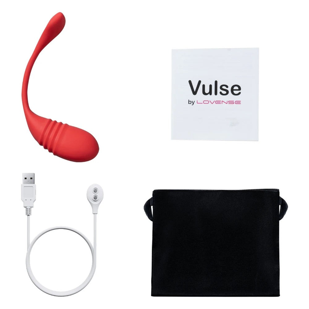 Lovense Vulse App-Controlled Thrusting Vibrating Egg Vibrator