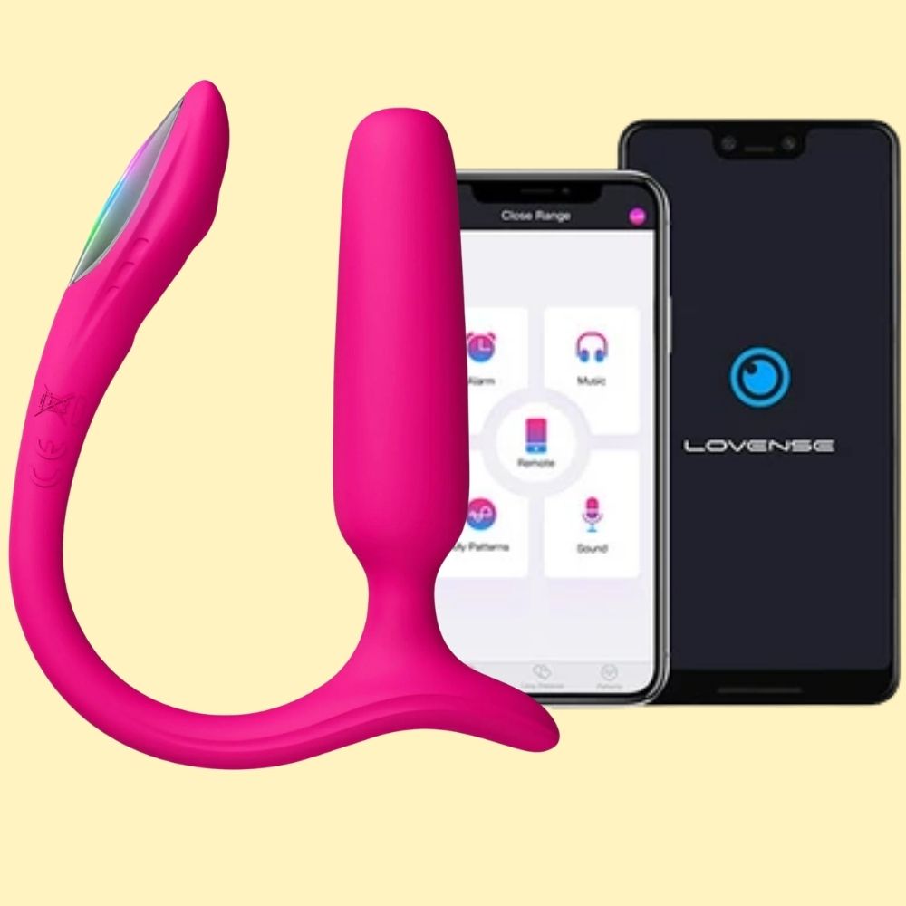 Lovense Lush Anal Telefon Kontrollü Vibrator
