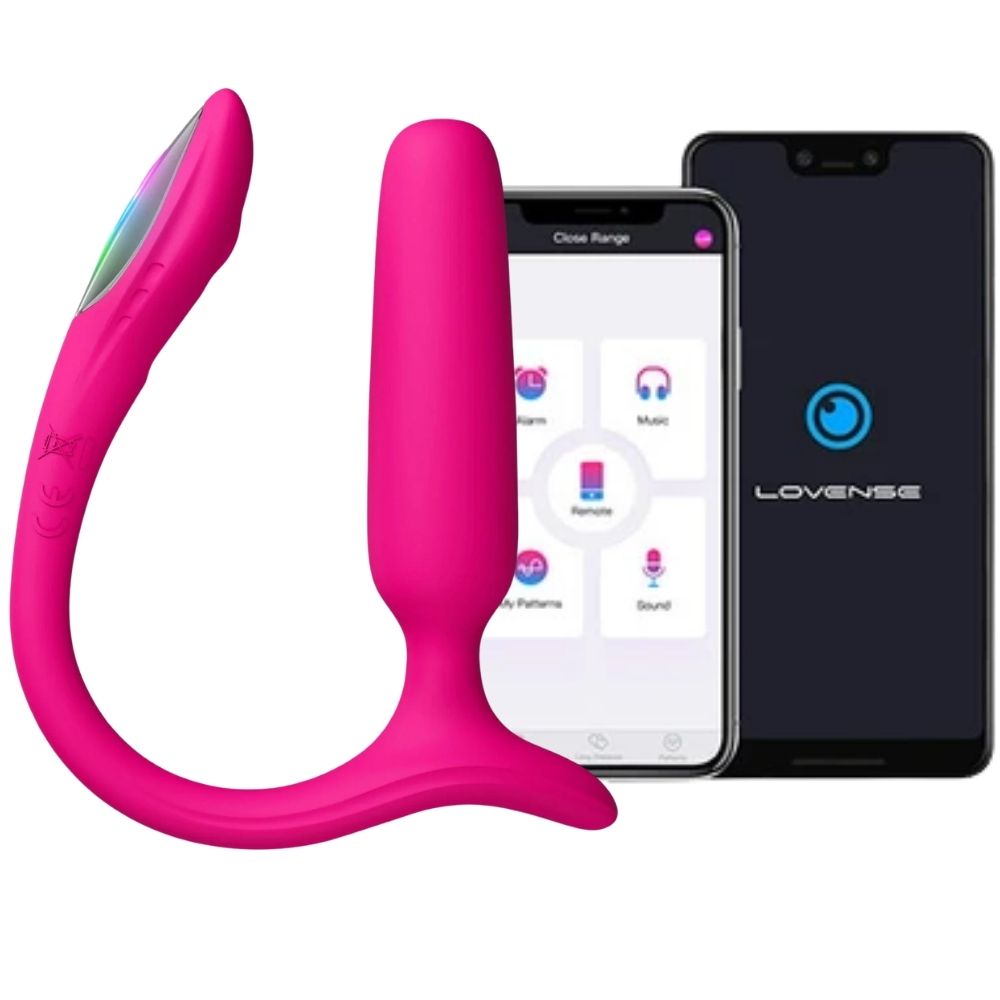Lovense Lush Anal Telefon Kontrollü Vibrator