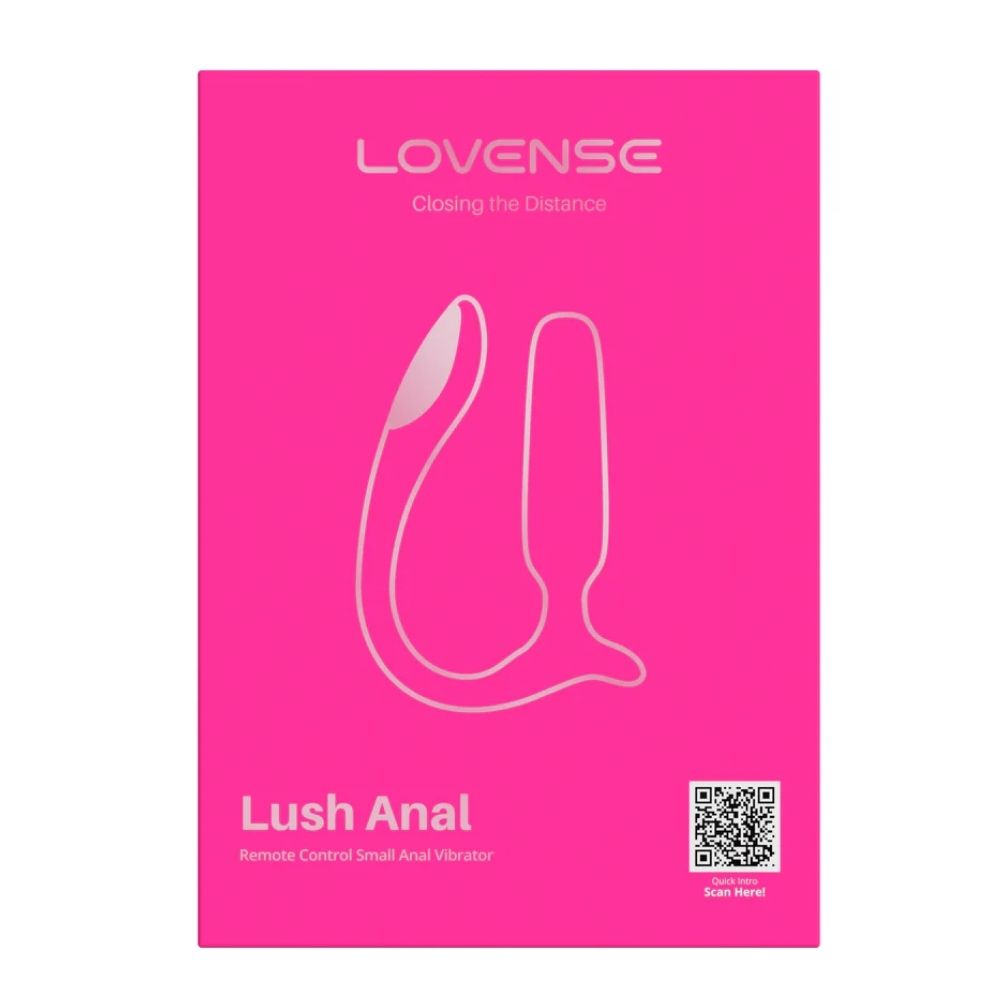 Lovense Lush Anal Telefon Kontrollü Vibrator