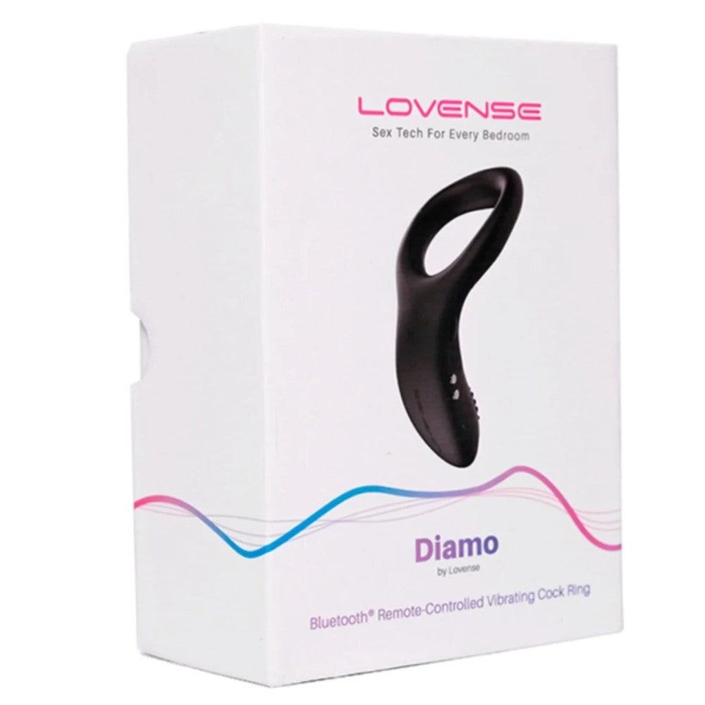 Lovense Diamo Cock Ring Telefon Kontrollü Penis Halkası