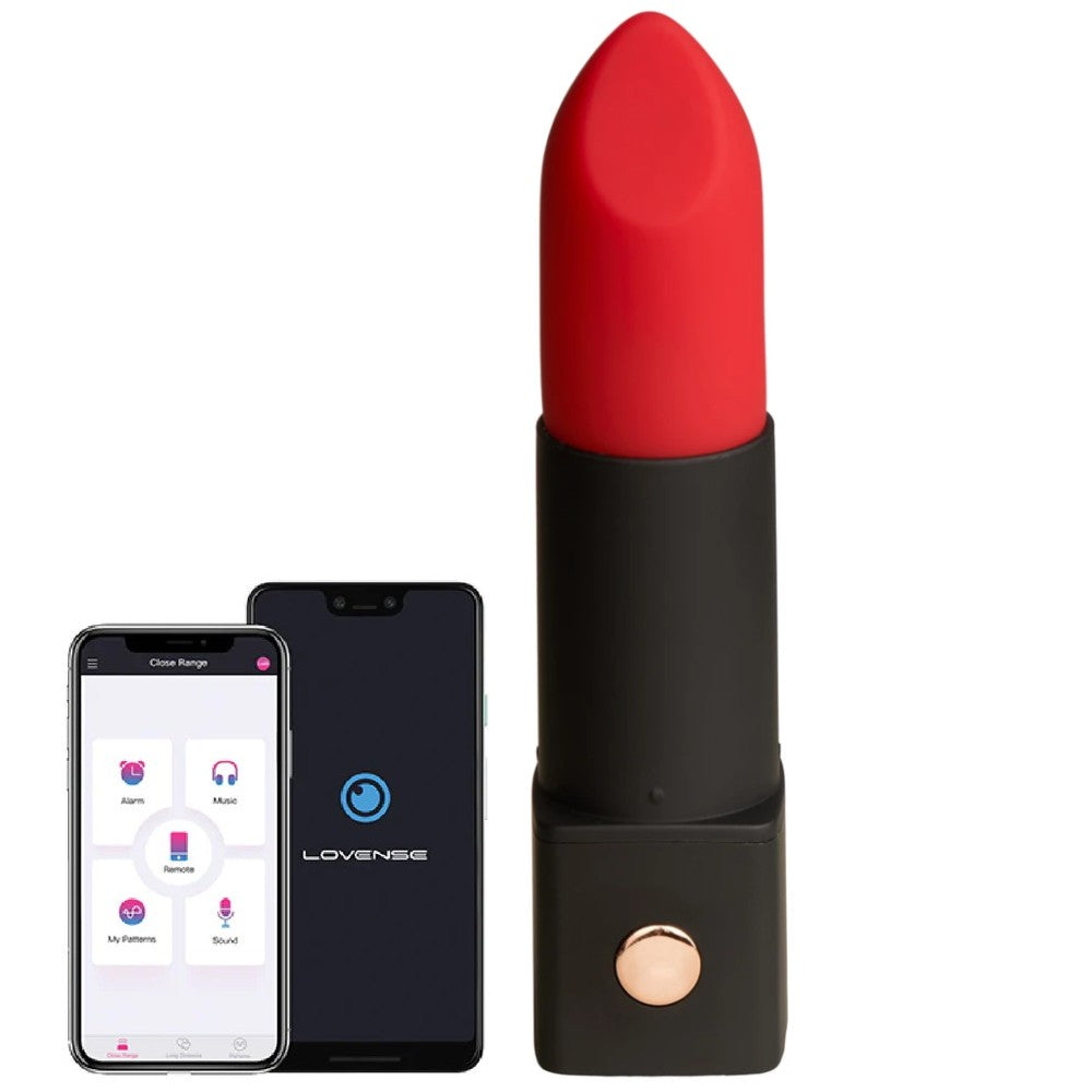 Lovense Exomoon Telefon Kontrollü Ruj Vibrator