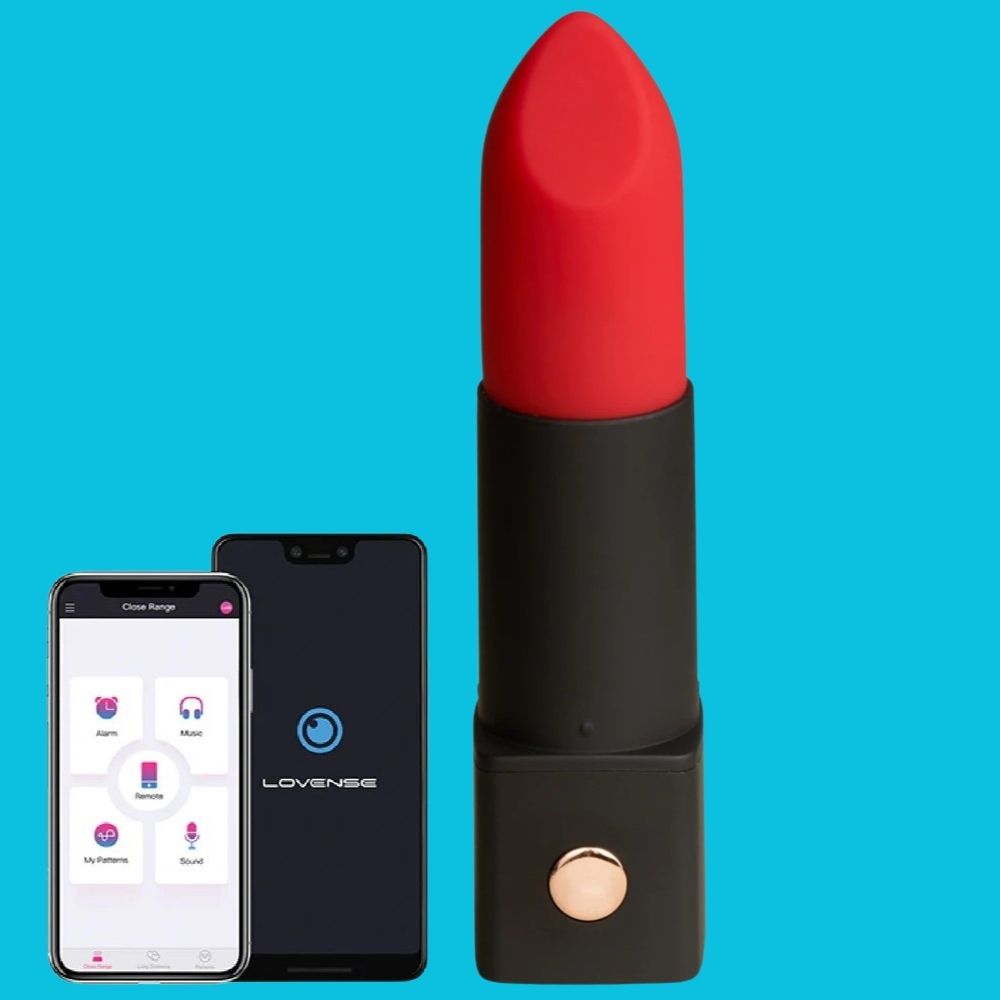 Lovense Exomoon Telefon Kontrollü Ruj Vibrator
