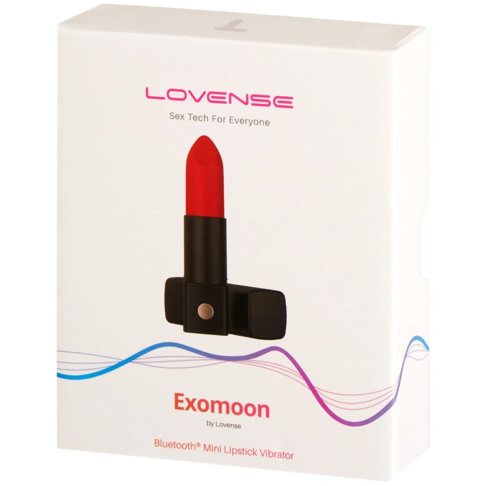 Lovense Exomoon Telefon Kontrollü Ruj Vibrator