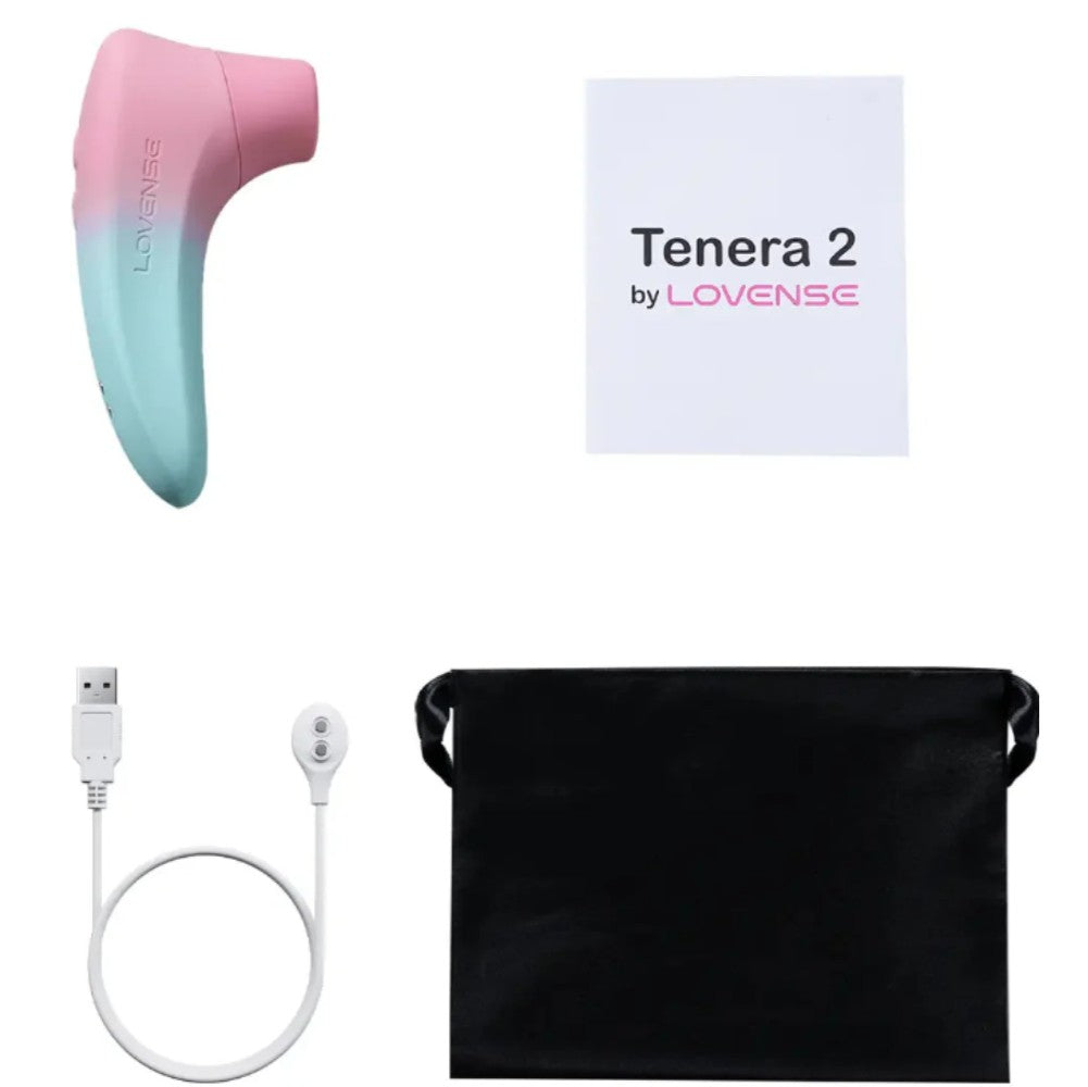 Lovense Tenera 2 App-Controlled Telefon Kontrollü Emiş Vibrator