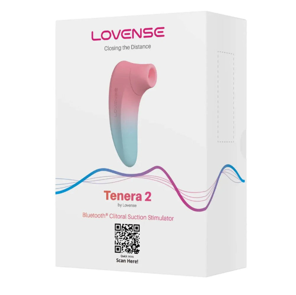 Lovense Tenera 2 App-Controlled Telefon Kontrollü Emiş Vibrator