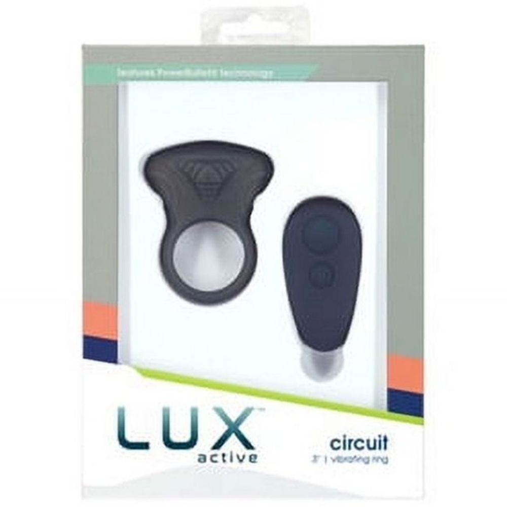 Lux Active Circuit Vibrating Ring Uzaktan Kumandalı Penis Halkası