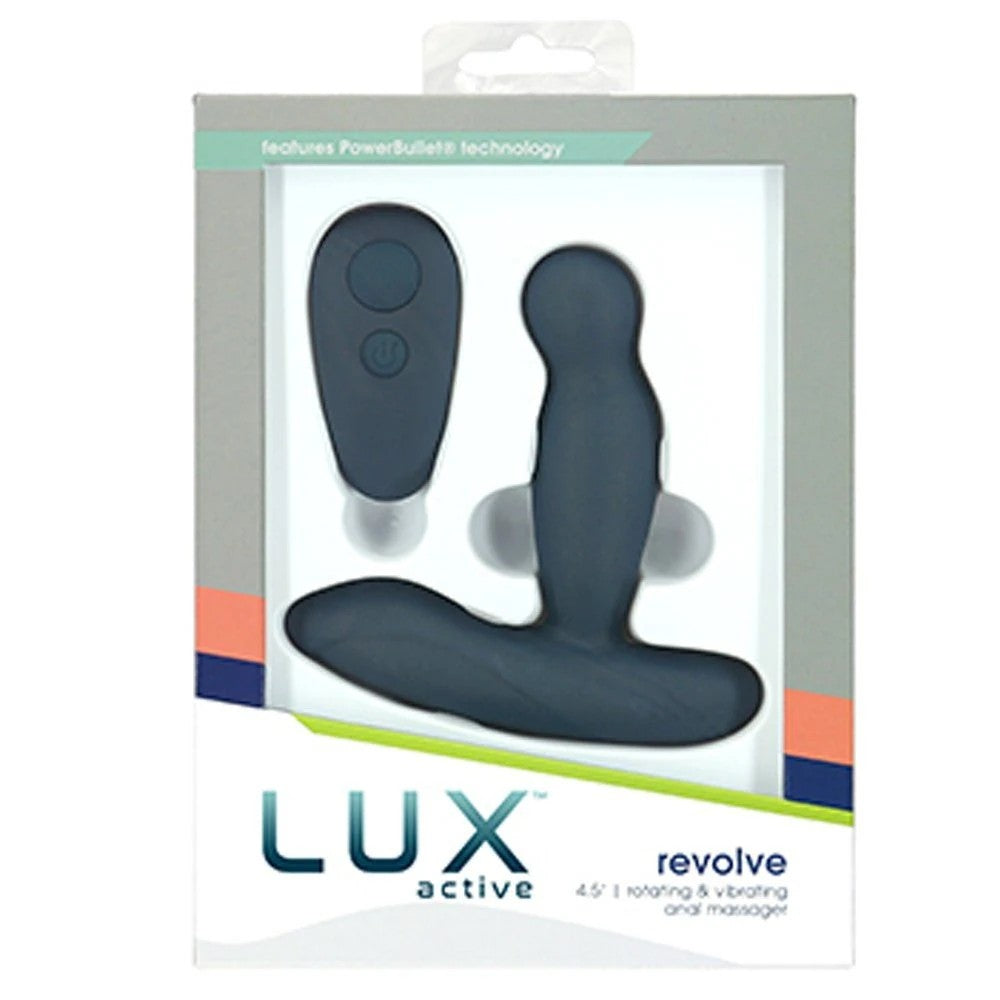 Lux Active Uzaktan Kumandalı Revolve Rotating Vibratör Dönebilen Titreşimli Anal Plug
