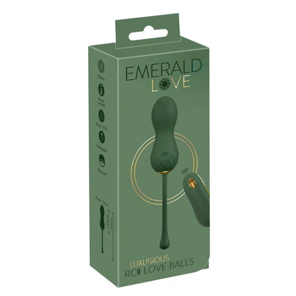 Emerald Love Luxurious Love Balls Uzaktan Kumandalı Vibrator