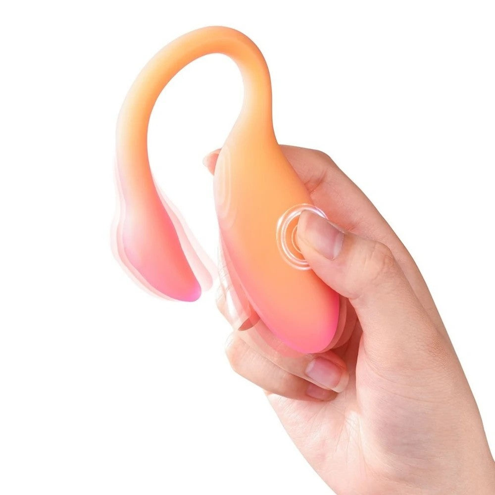 Magic Motion Flamingo Max Vibrating Egg Giyilebilir Telefon Kontrollü Vibratör Orange