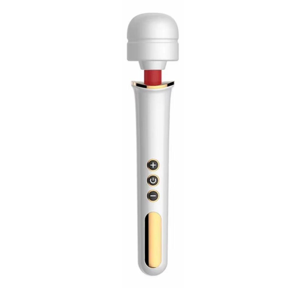 Powerful Vibrating Clitoris Female AV Magic Massage Wand Vibrator White