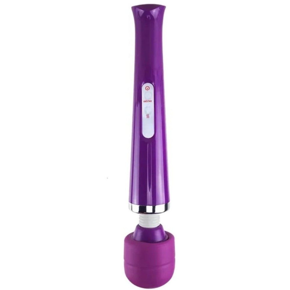 Powerful Magic Massager 10 Modlu Şarjlı Magic Wand Vibrator Purple