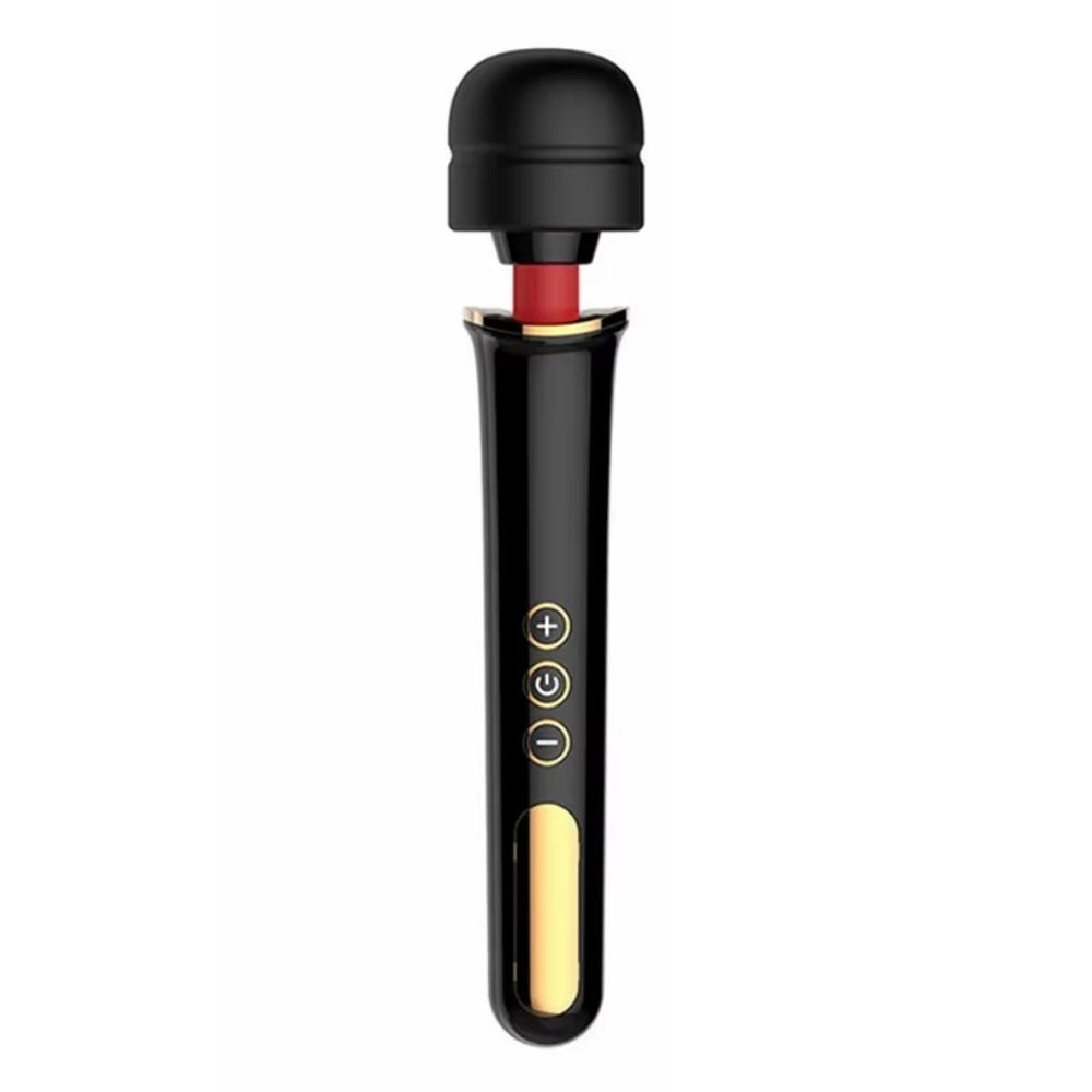 Powerful Vibrating Clitoris Female AV Magic Massage Wand Vibrator Black
