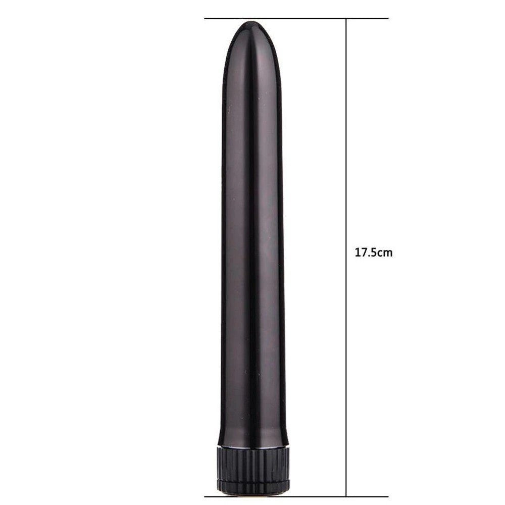 Multi Speed Relaxing Titreşimli Classic Vibrator Black
