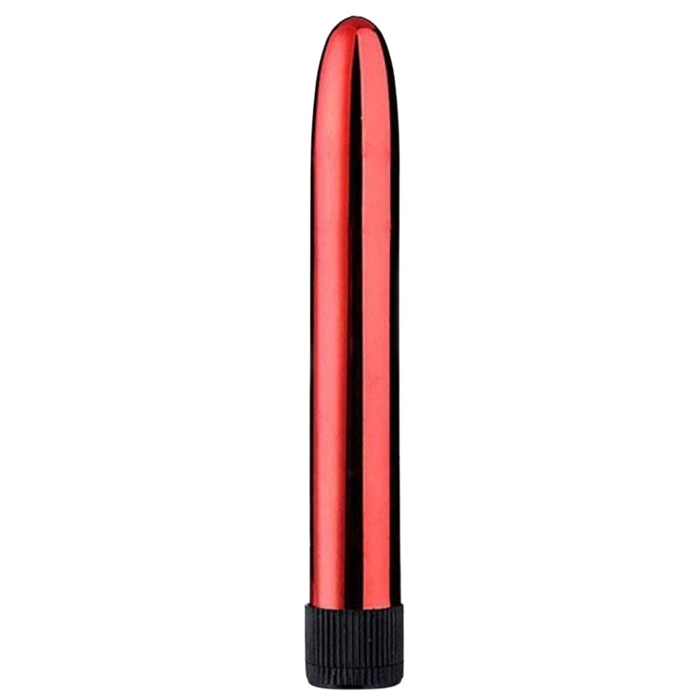 Multi Speed Relaxing Titreşimli Classic Vibrator Red