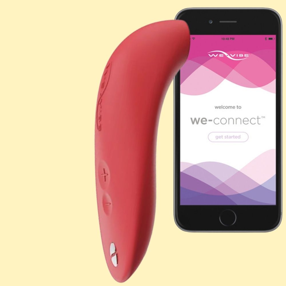 We-Vibe Melt Telefon Kontrollü Emiş Güçlü Vibratör Coral