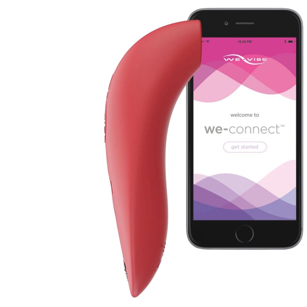 We-Vibe Melt Telefon Kontrollü Emiş Güçlü Vibratör Coral
