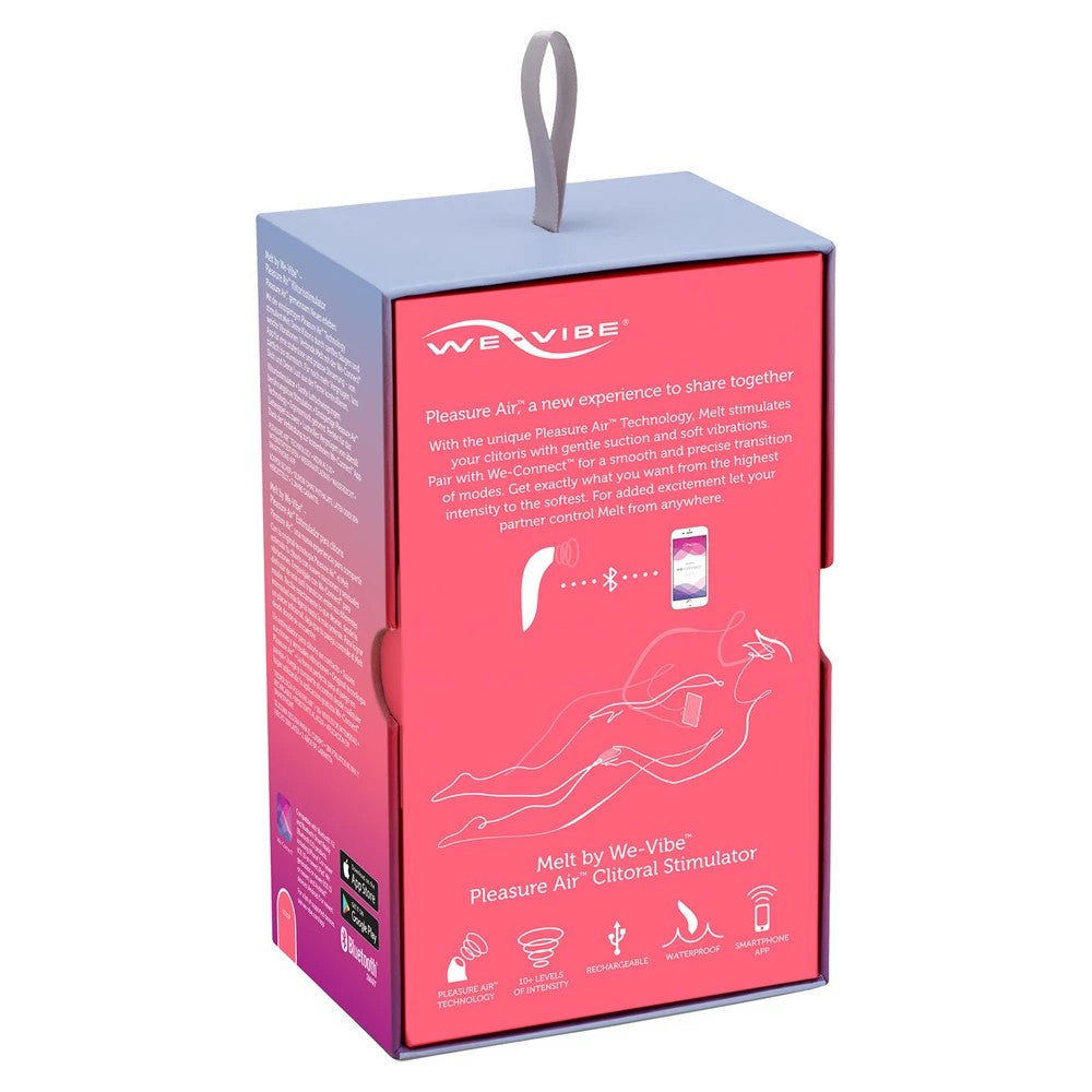 We-Vibe Melt Telefon Kontrollü Emiş Güçlü Vibratör Coral