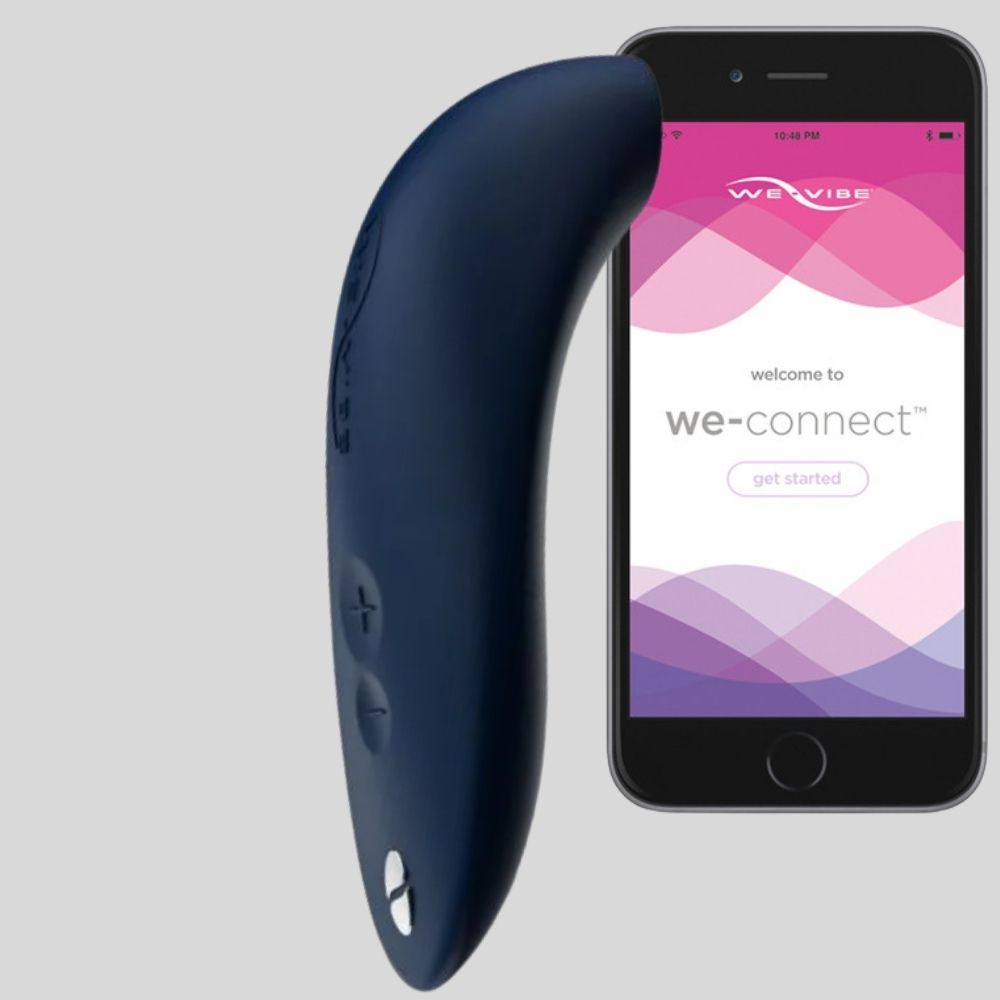 We-Vibe Melt Telefon Kontrollü Emiş Güçlü Vibratör Midnight Blue