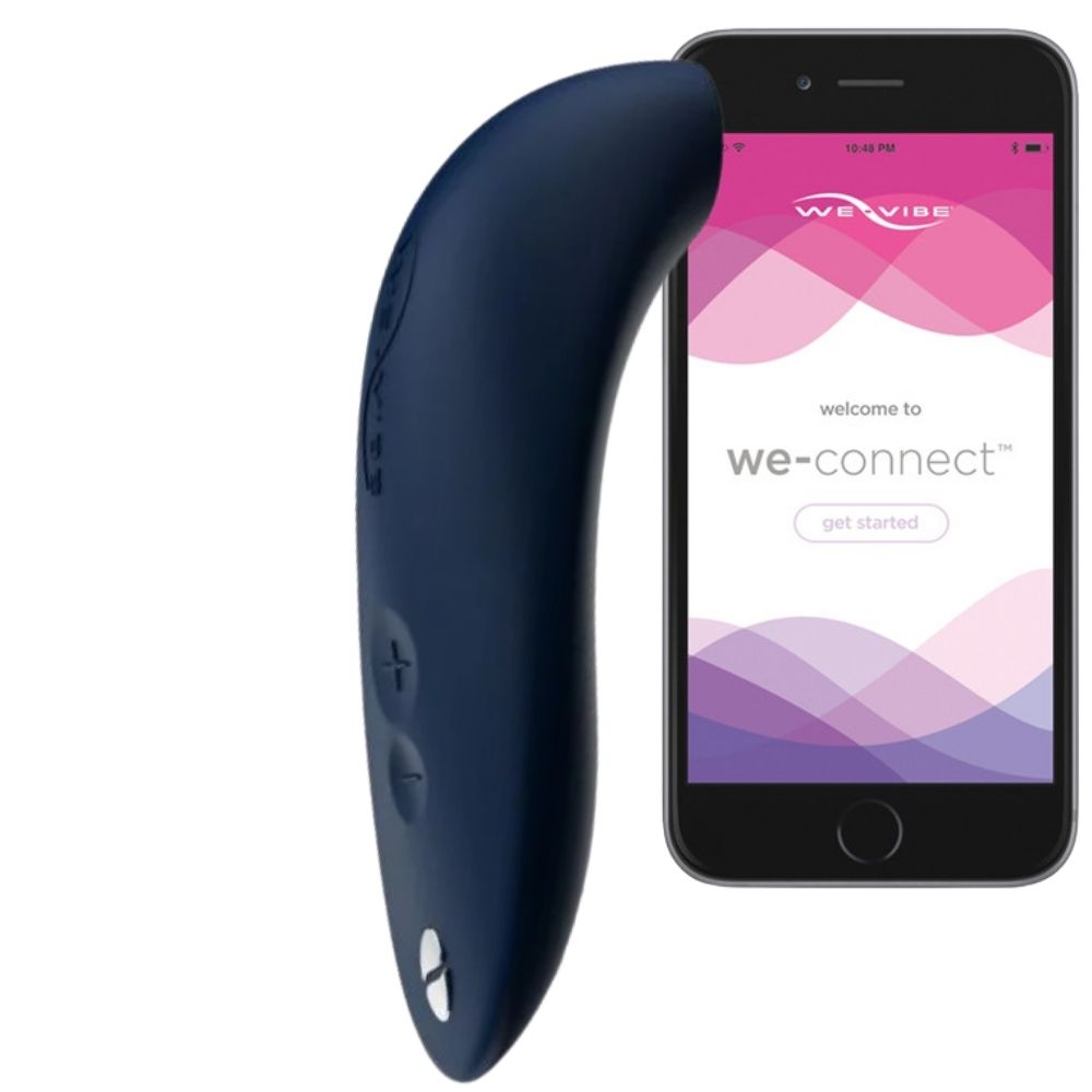 We-Vibe Melt Telefon Kontrollü Emiş Güçlü Vibratör Midnight Blue