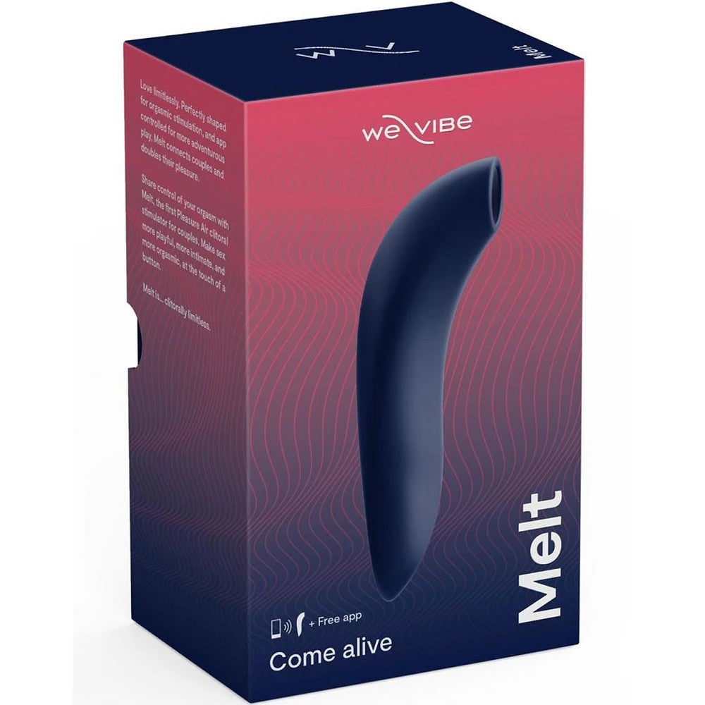 We-Vibe Melt Telefon Kontrollü Emiş Güçlü Vibratör Midnight Blue