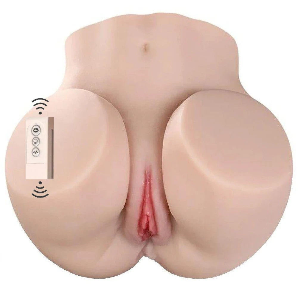 Shequ Mignon Emişli ve Titreşimli Realistik Kalça Masturbator SQ-MAS50090