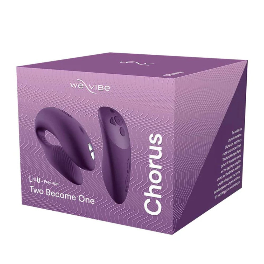 We-Vibe Chorus Remote & App Controlled Couples Vibrator Purple