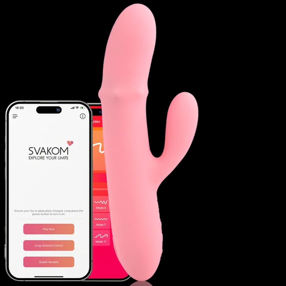 Svakom Mora Neo Telefon Kontrollü ve Hareketli G-Spot Vibratör