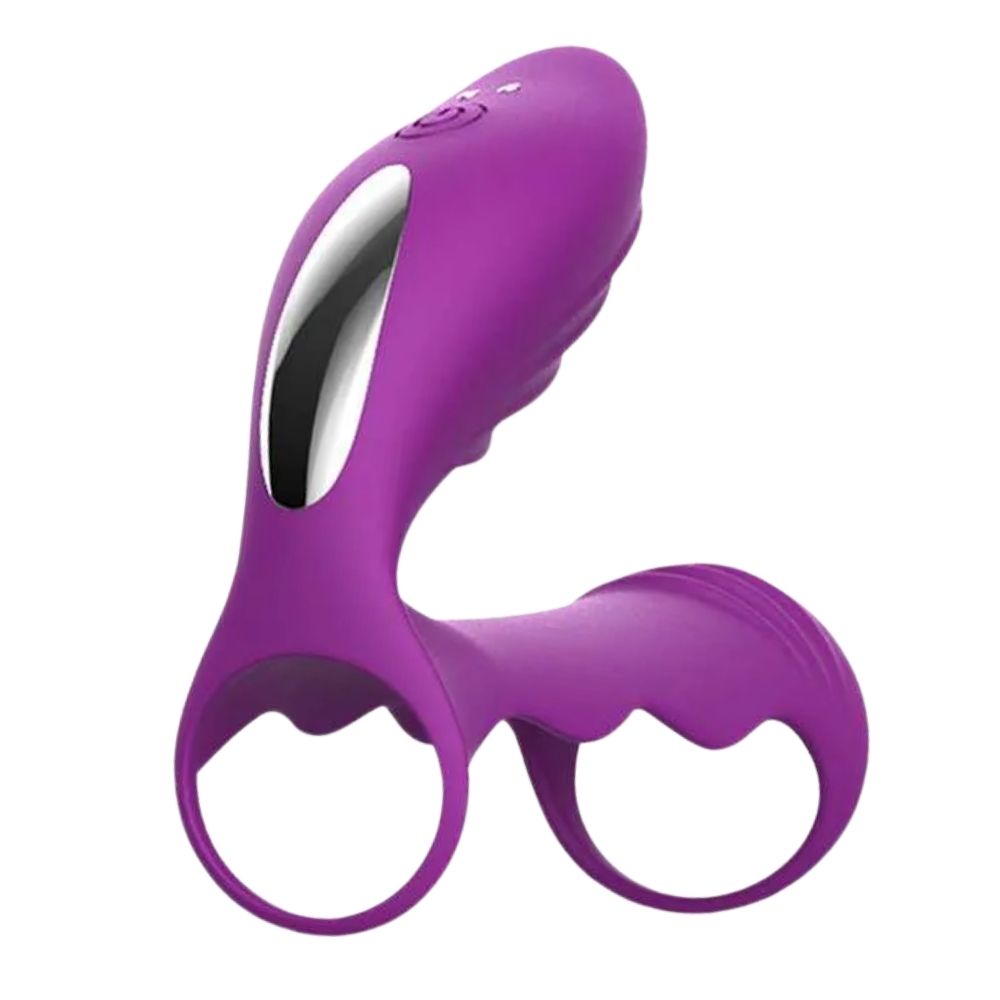 Cockring Clitoral Stimulation Penis Kafesi Mor
