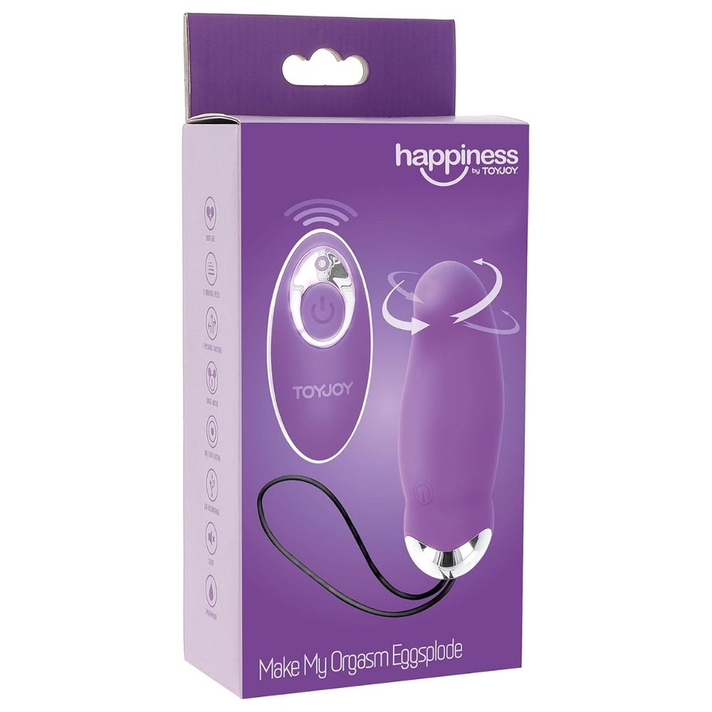 ToyJoy Happiness My Orgasm Eggsplode Hareketli Egg Vibrator
