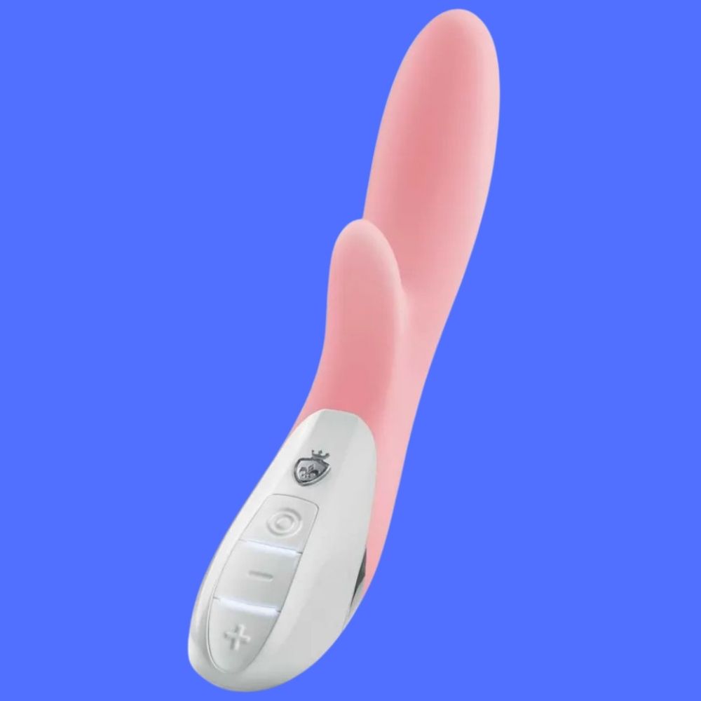 Mystim Danny Divido Silicone Rabbit Vibrator Pink
