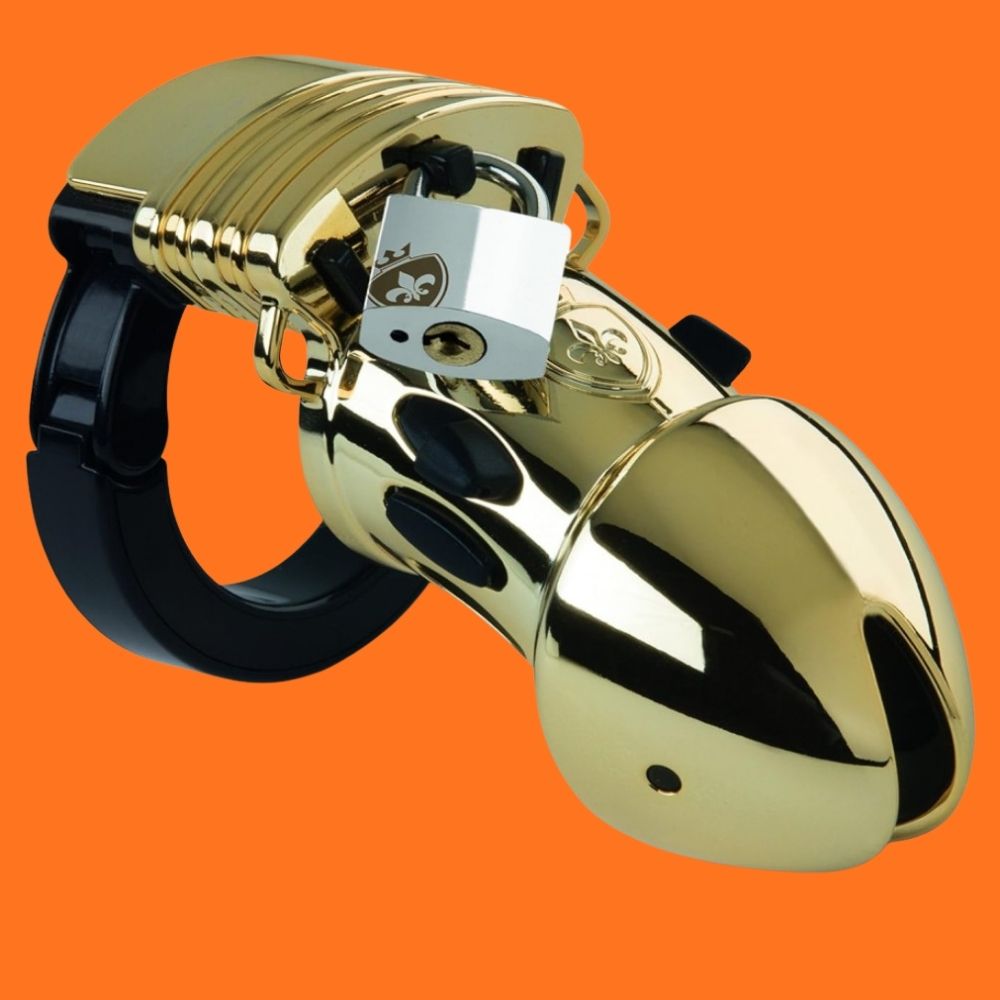 Mystim Pubic Enemy No.1 Gold Edition Penis Kafesi