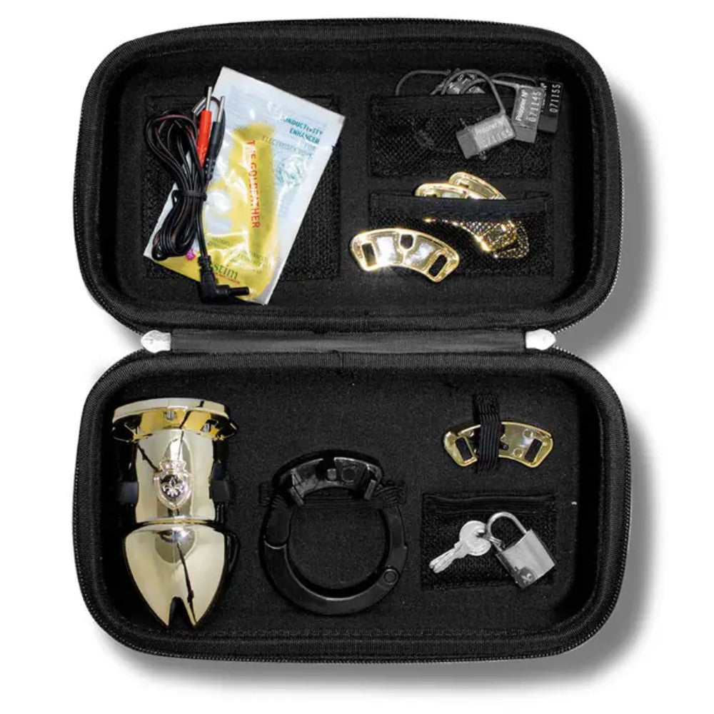 Mystim Pubic Enemy No.1 Gold Edition Penis Kafesi