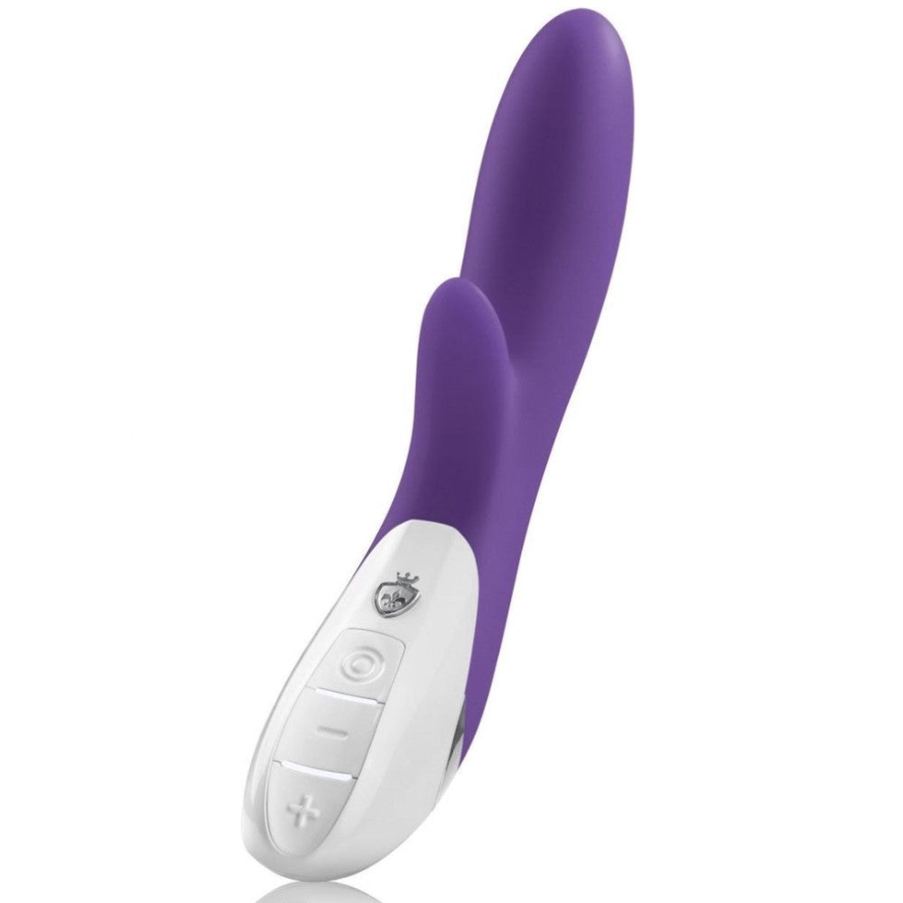 Mystim Danny Divido Silicone Rabbit Vibrator Purple