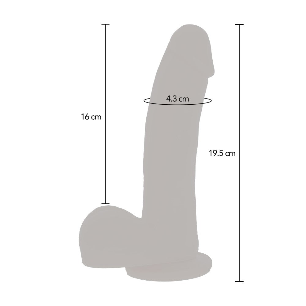 ToyJoy Get Real Naked 19,5 cm Magnetic Pulse Vibrating Thrusting Dildo