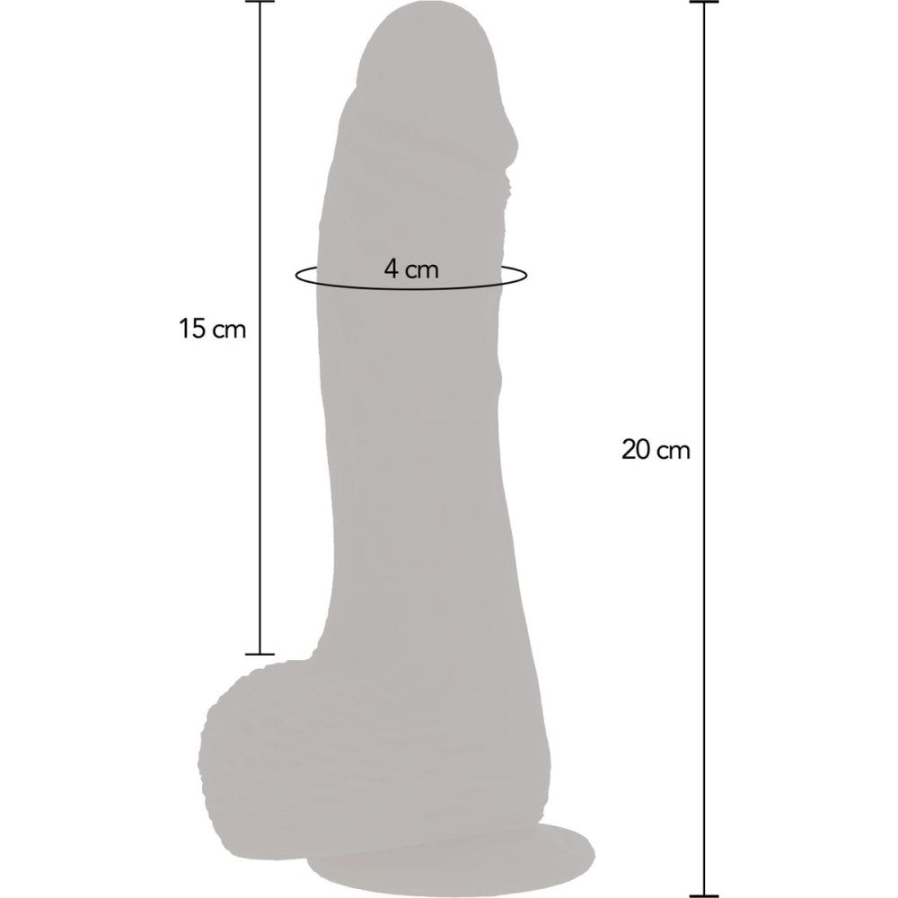 ToyJoy Get Real Naked 20 cm Up Down Rotating Vibrating Dildo
