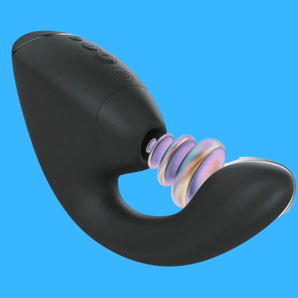 Womanizer Next Duo Emiş Güçlü G-Noktası Vibratör Black