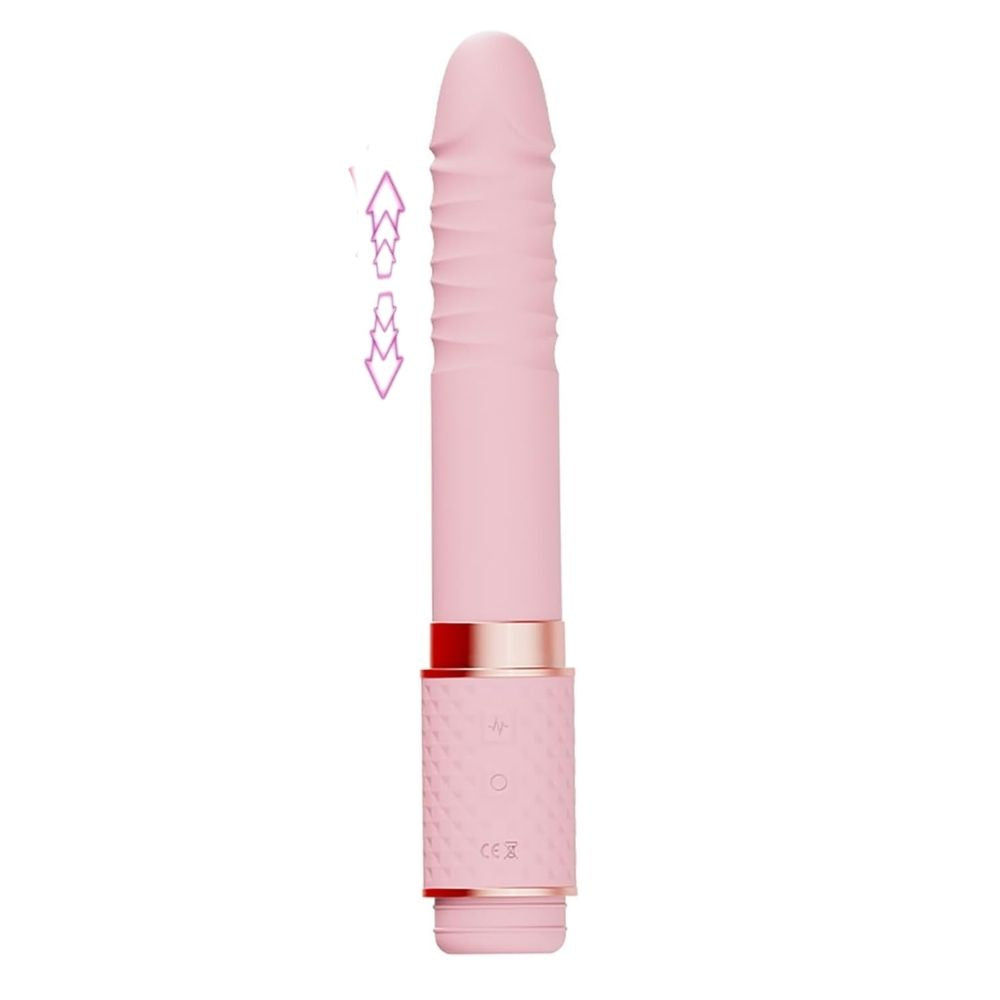 Niminey Sucking And Heating Isıtmalı ve Hareketli Vibratör Pink