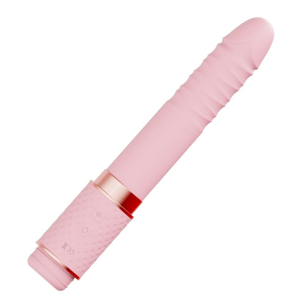 Niminey Sucking And Heating Isıtmalı ve Hareketli Vibratör Pink