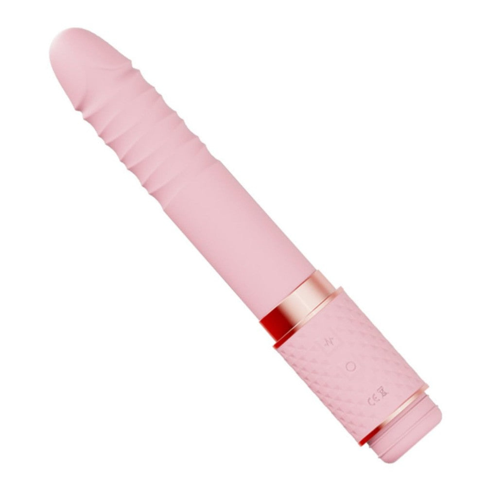 Niminey Sucking And Heating Isıtmalı ve Hareketli Vibratör Pink