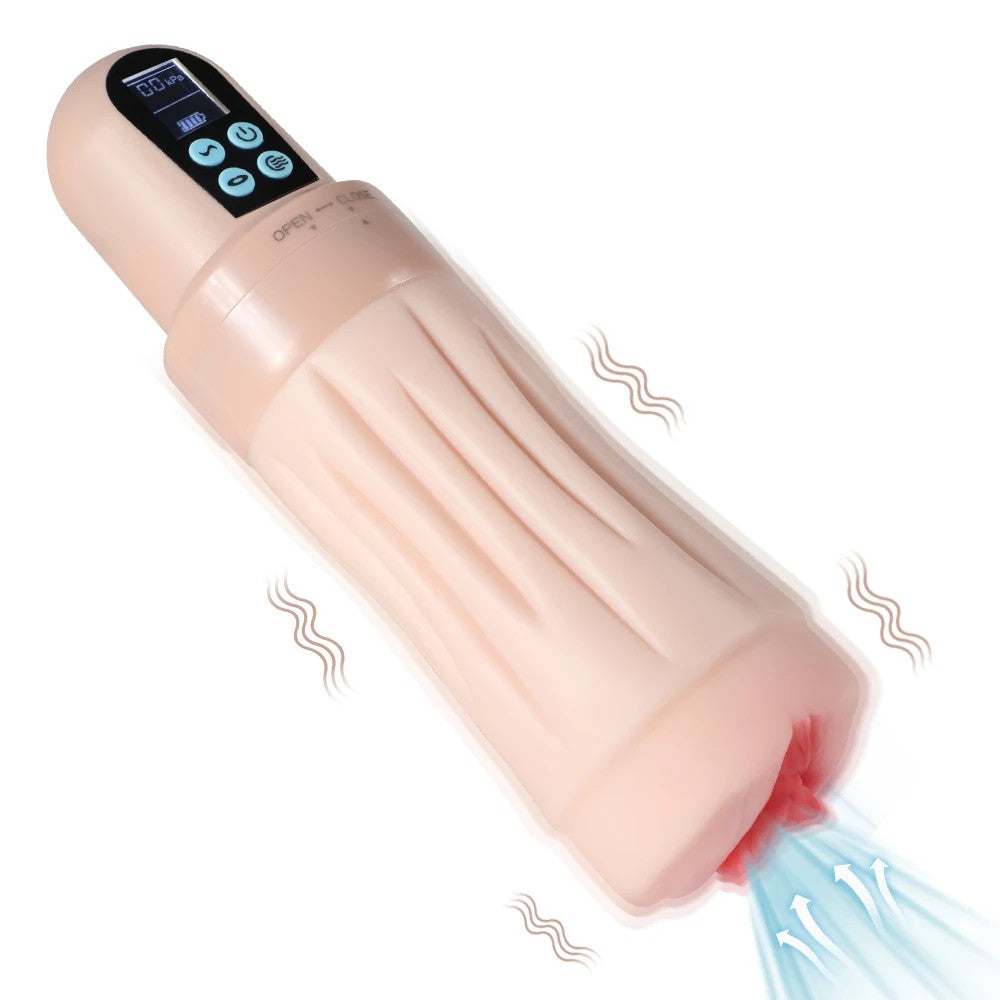 Shequ No.5 Beta Suction Emiş Güçlü Titreşimli Masturbator Vajina SQ-MA60119-3.0