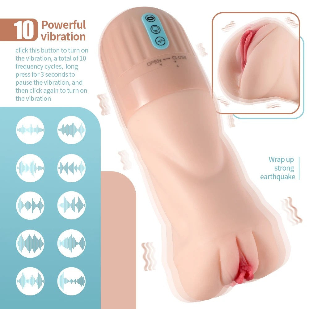 Shequ No.6 Beta Suction Emiş Güçlü 7 Mod Masturbator Vajina SQ-MA60120