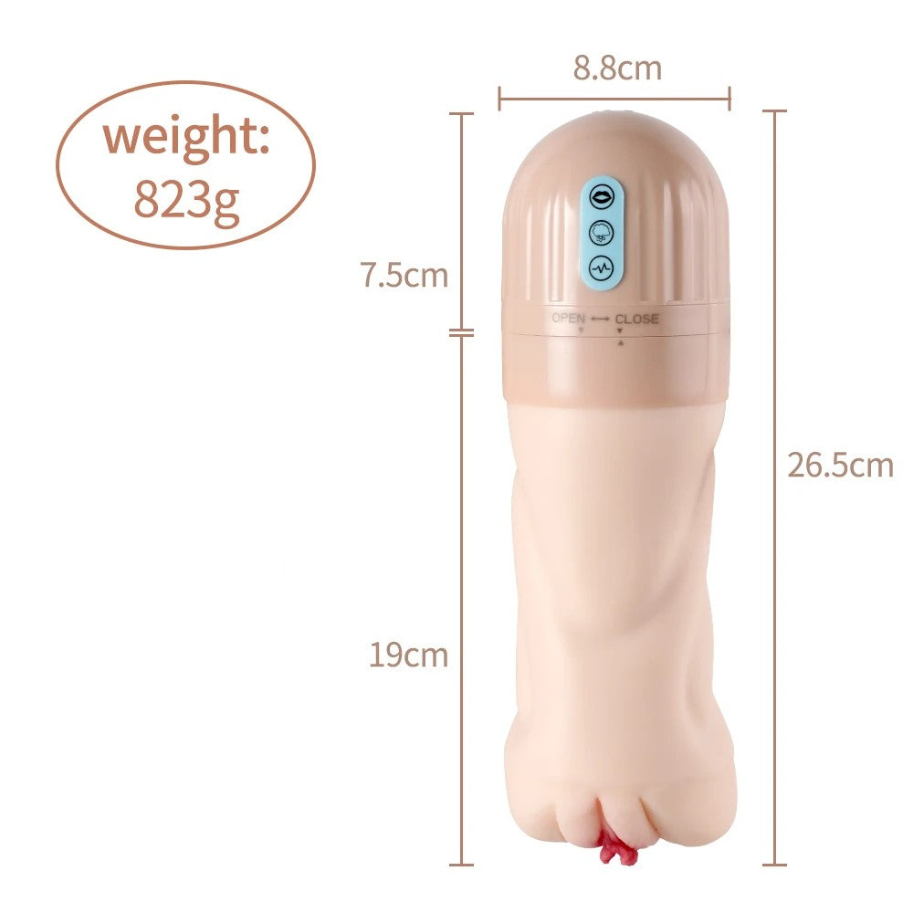 Shequ No.6 Beta Suction Emiş Güçlü 7 Mod Masturbator Vajina SQ-MA60120