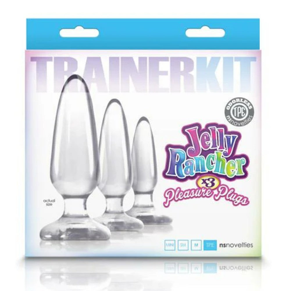 NS Novelties Jelly Rancher Trainer Kit Anal Başlangıç Seti Clear
